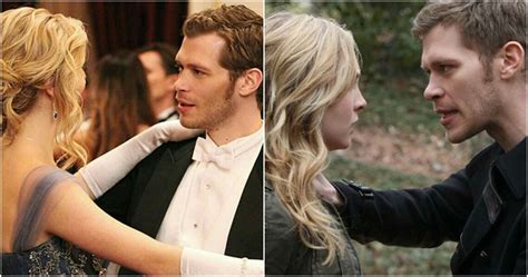 caroline and klaus dating in real life